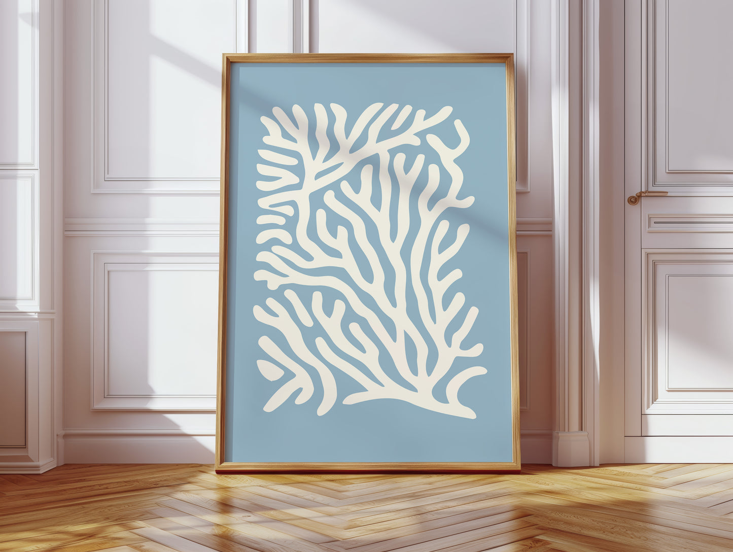 Ocean Branches Paint The Morning Blue