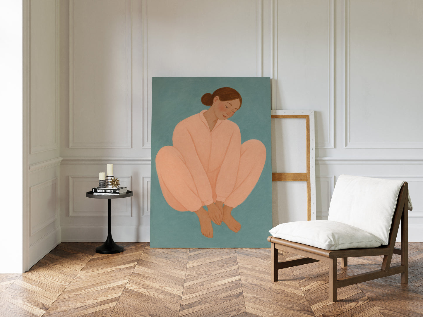 Soft Stillness in Blush