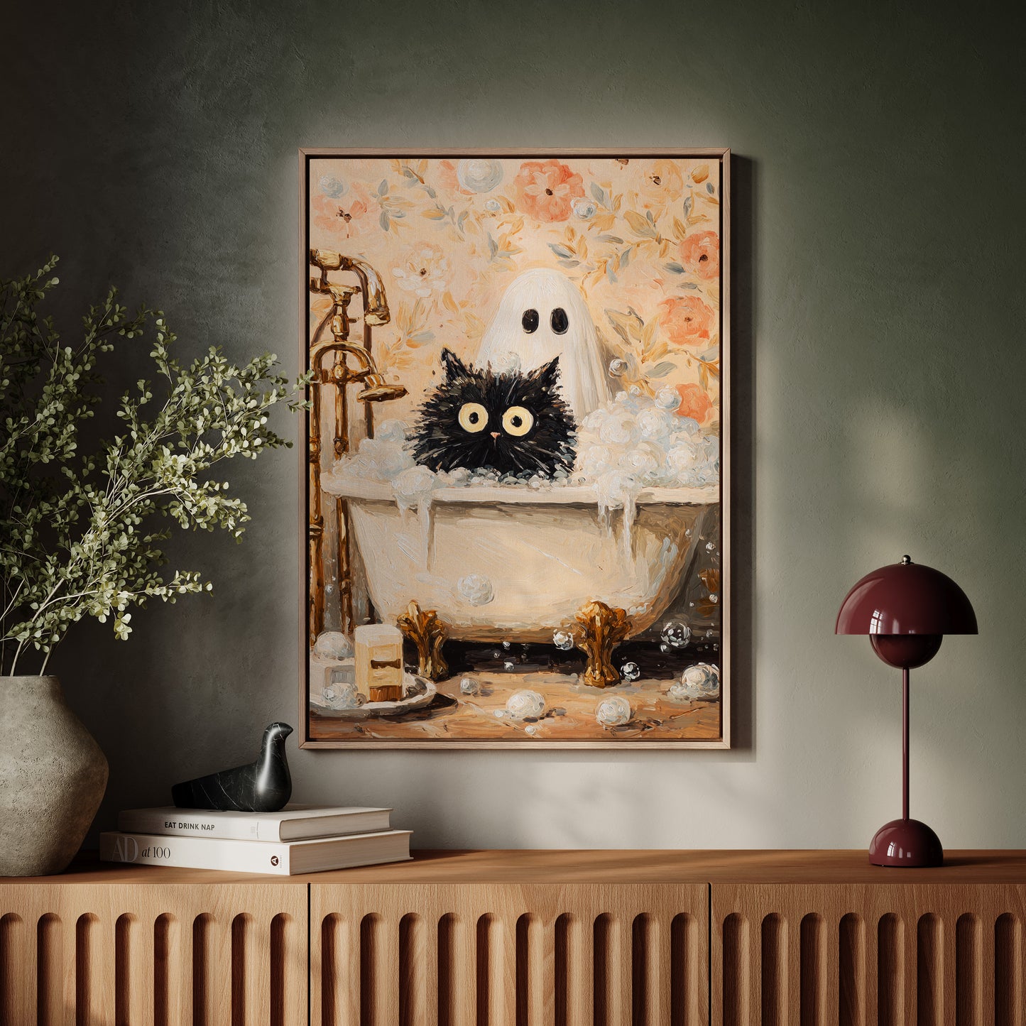 A Sudsy Reunion in the Tub