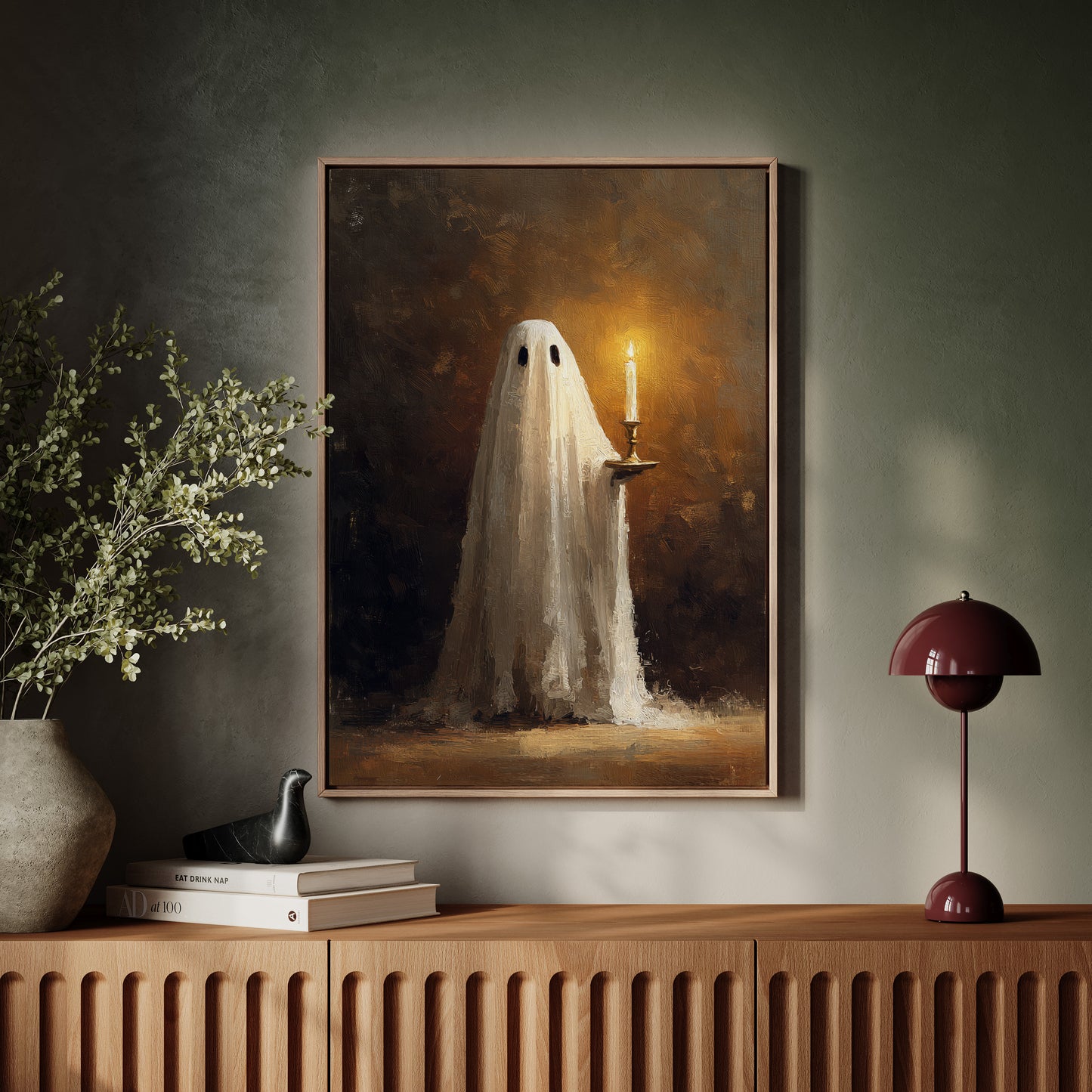 A Candle's Silent Guardian
