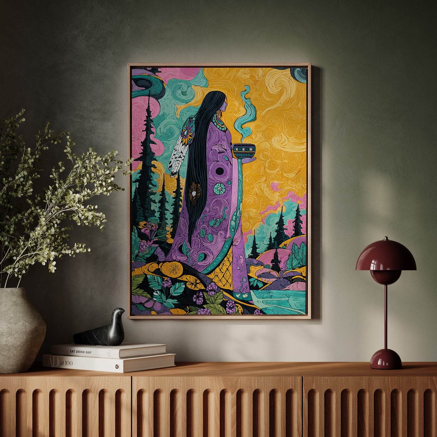 Ceremony Beneath the Painted Sky