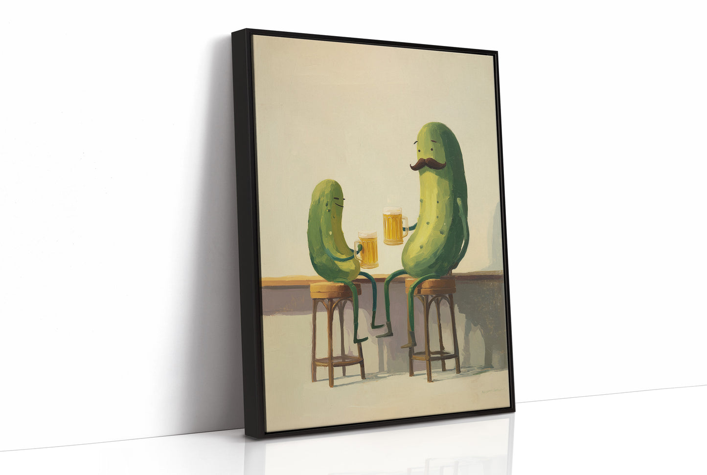Pickle Pals Share a Pint