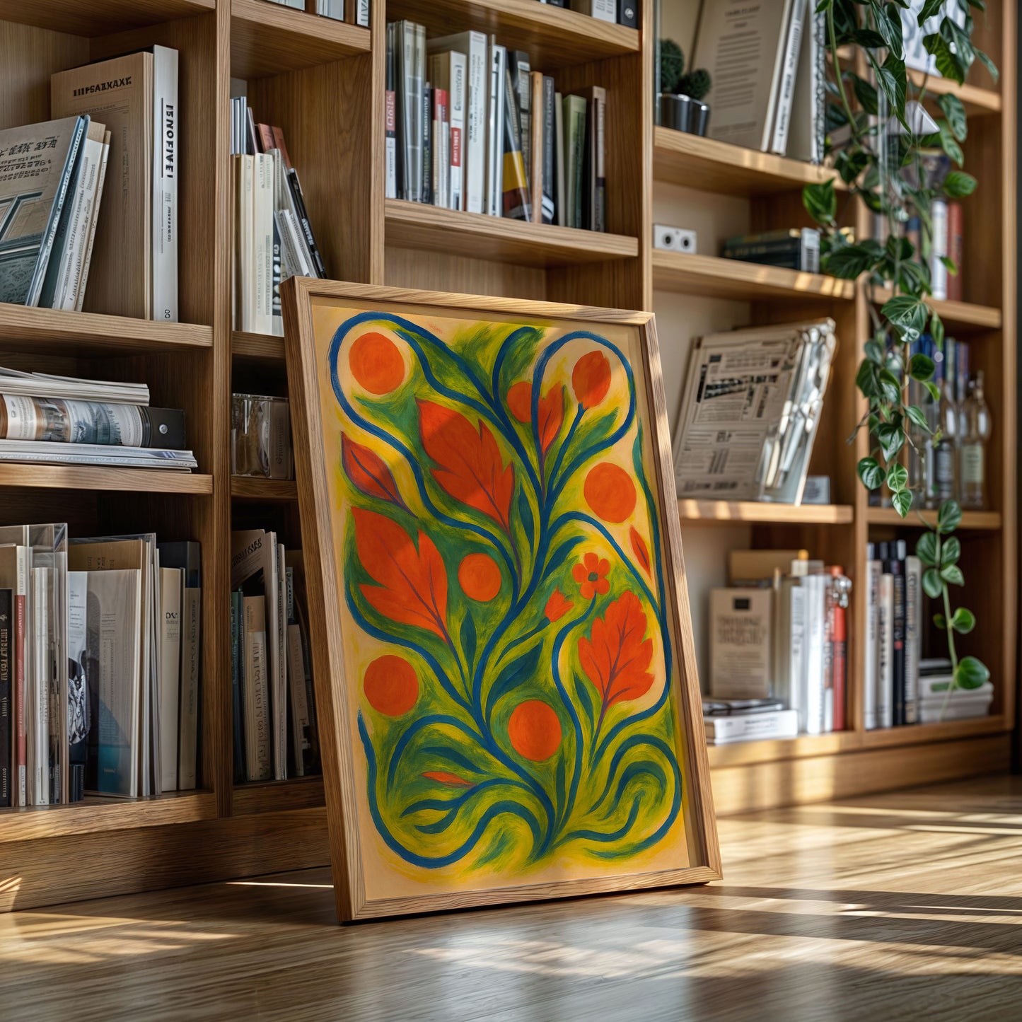 Sun Garden in Wild Motion