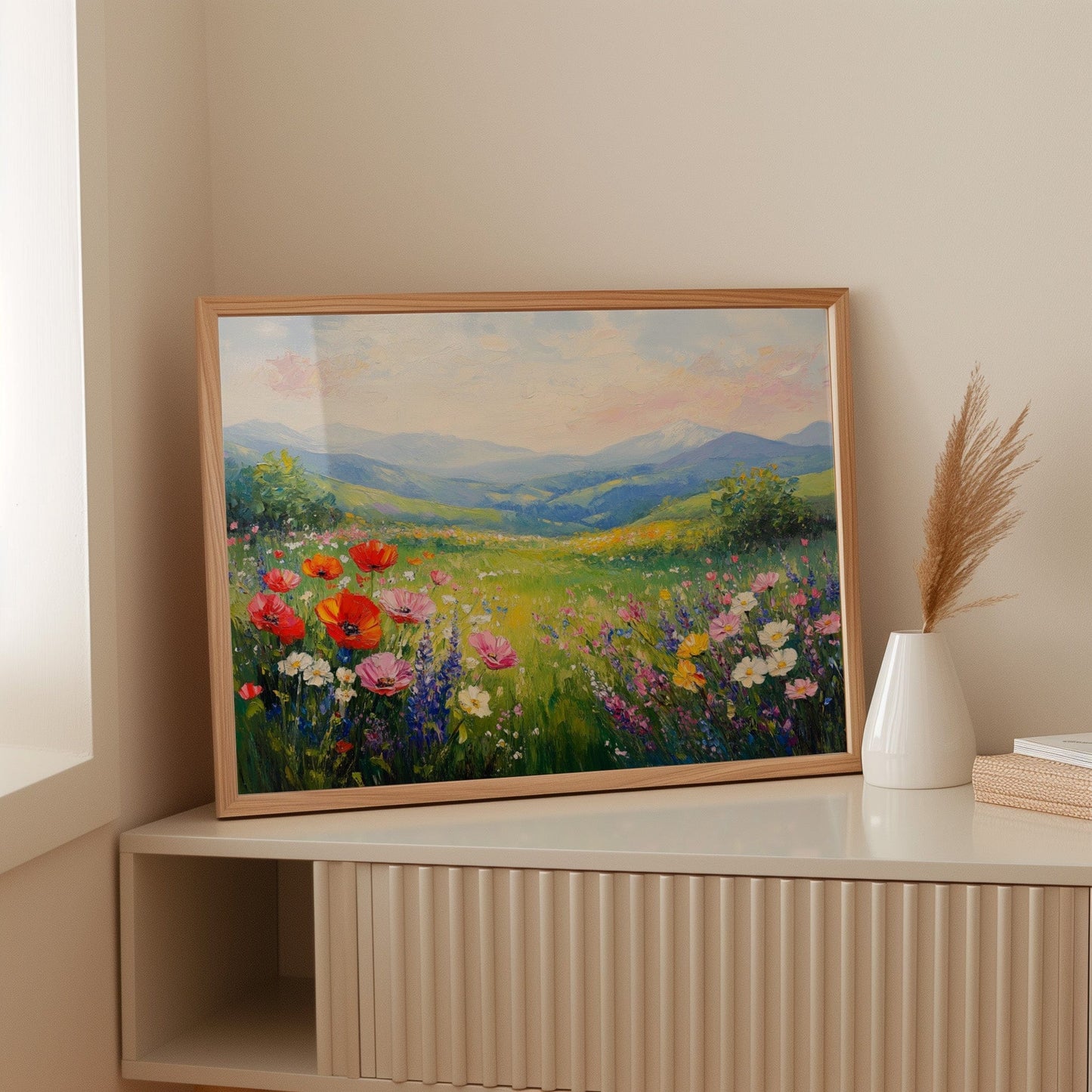 Summer Blooms Paint Mountain Dreams