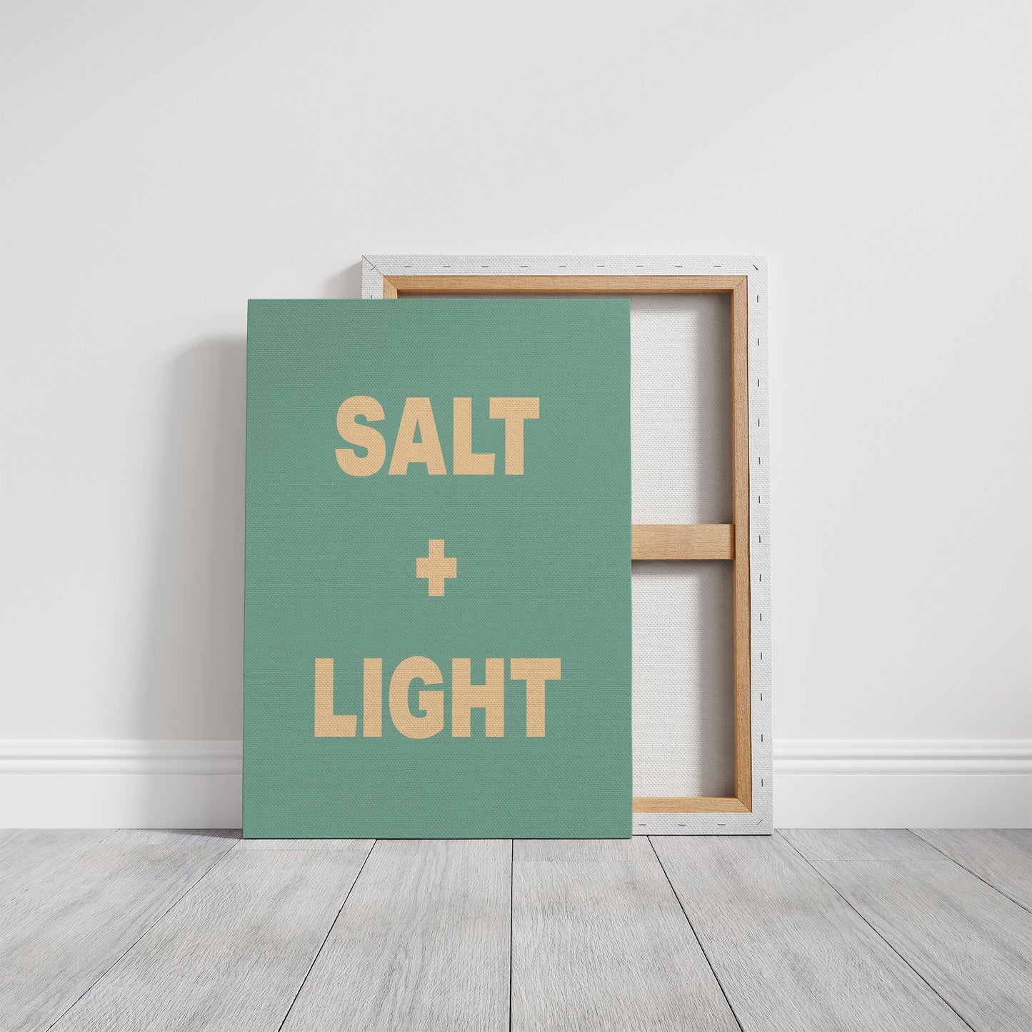 Coastal Words In Sage Simplicity