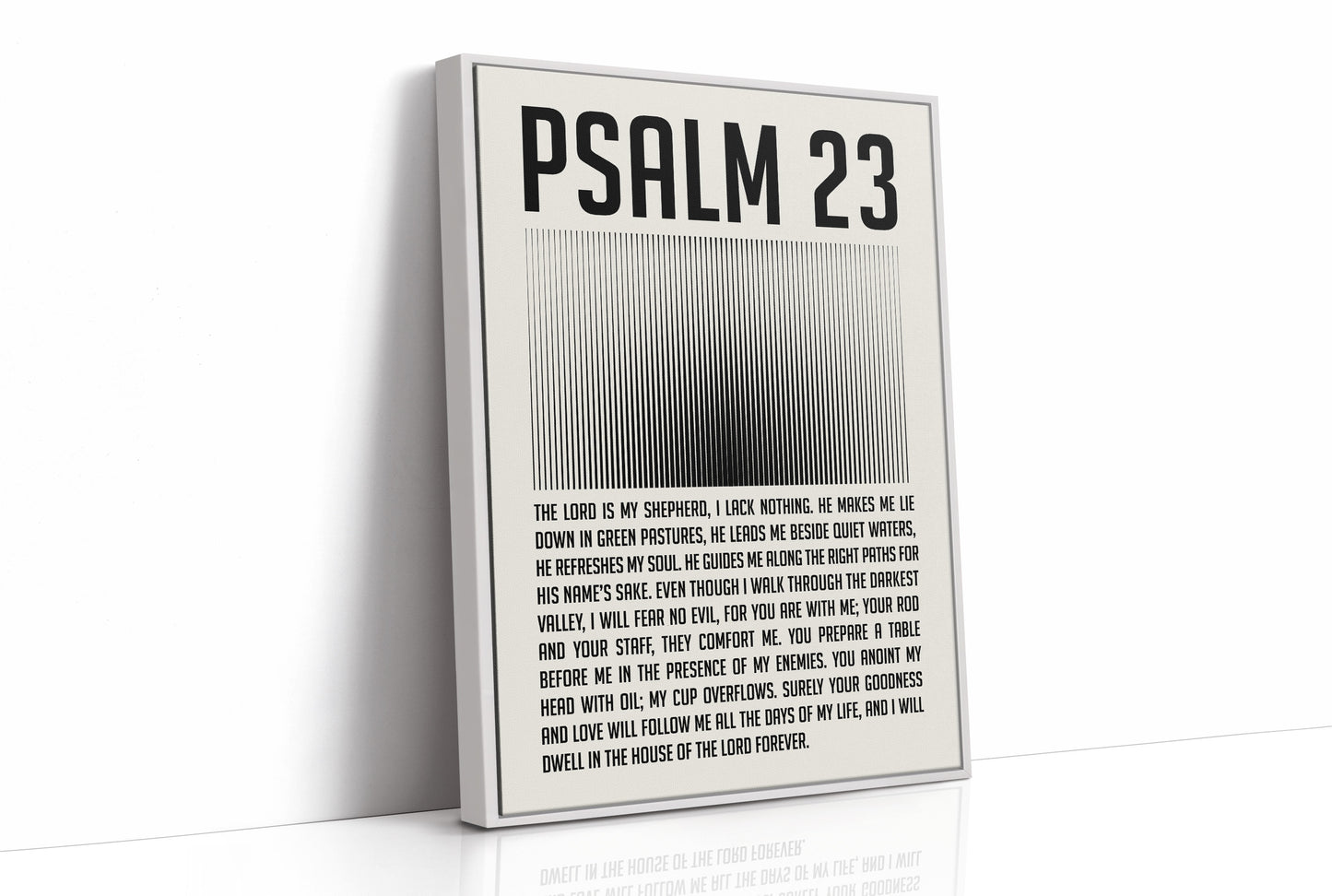 Psalm 23 in Stillness