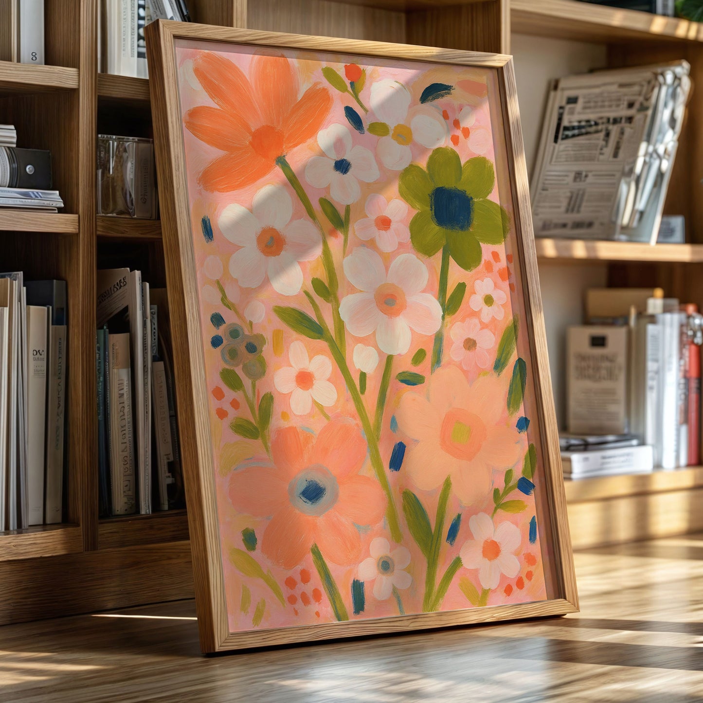 Blush Garden in Full Bloom