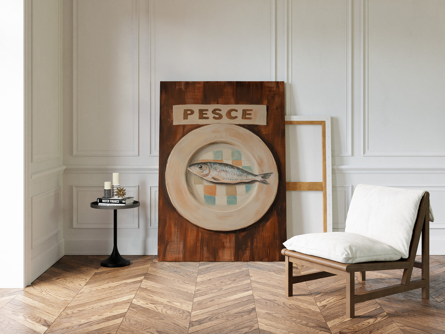 Pesce on a Checkered Plate