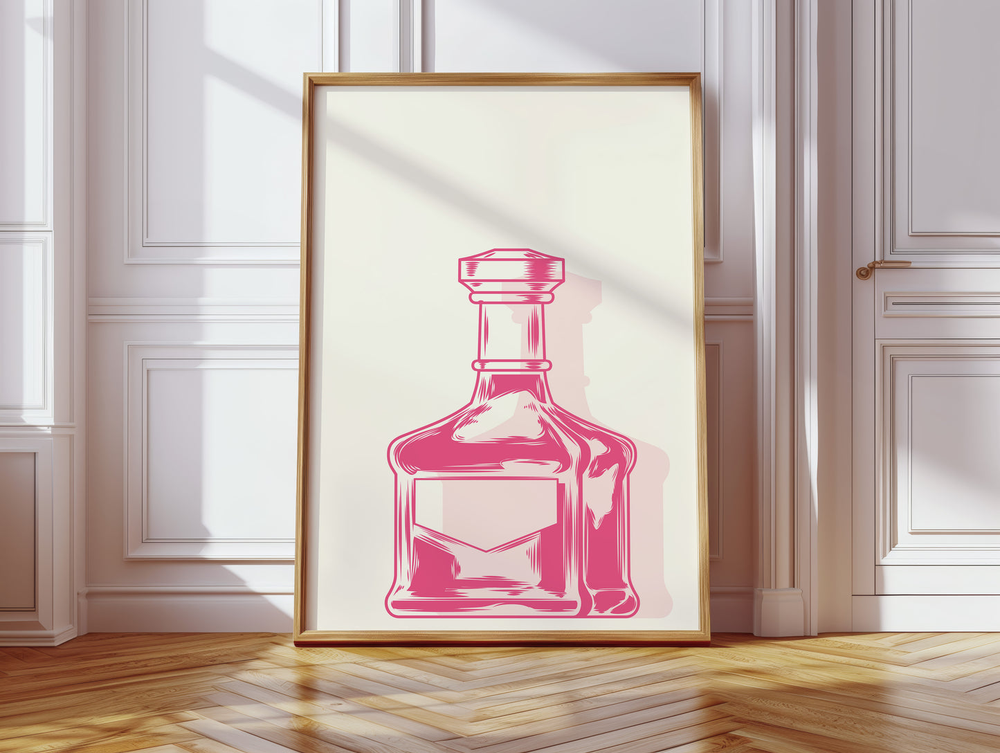 Pink Crystal Holds Midnight Stories