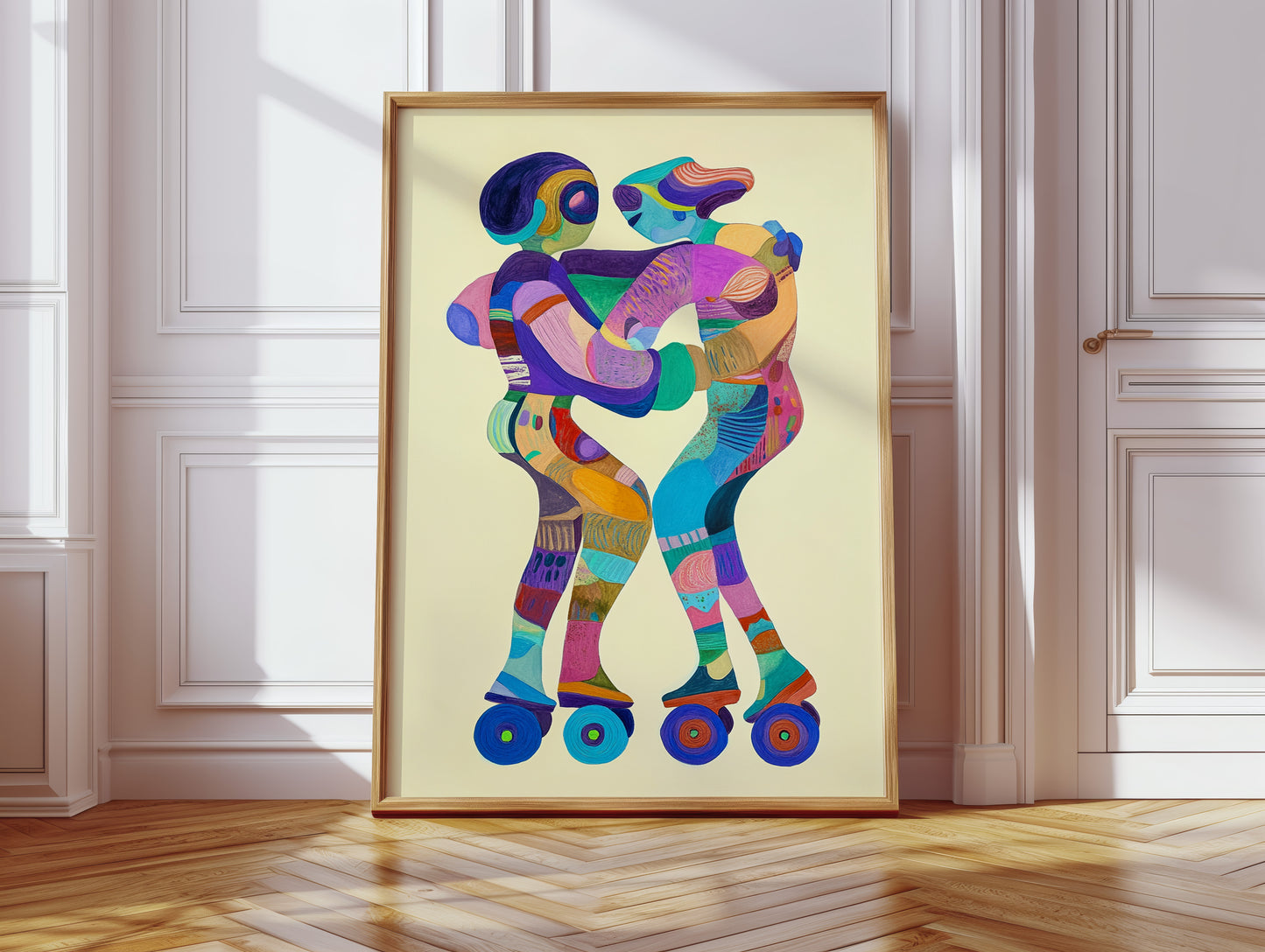 Roller Disco Paints Love Stories