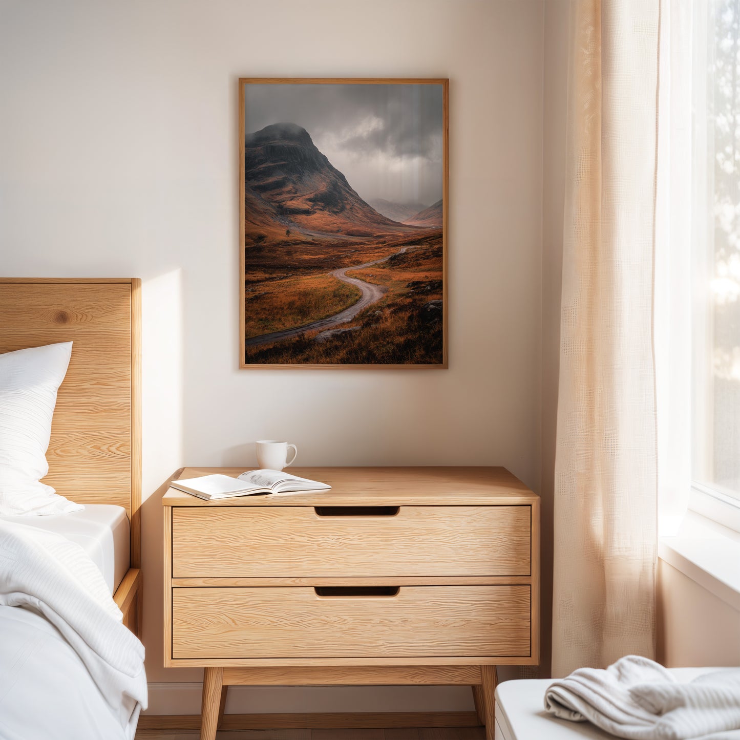 Curves of Autumn's Embrace