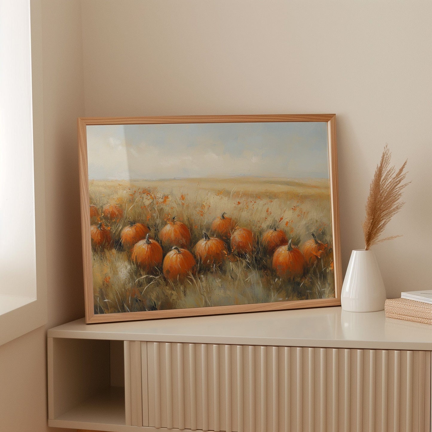 Autumn's Treasures Rest In Golden Fields