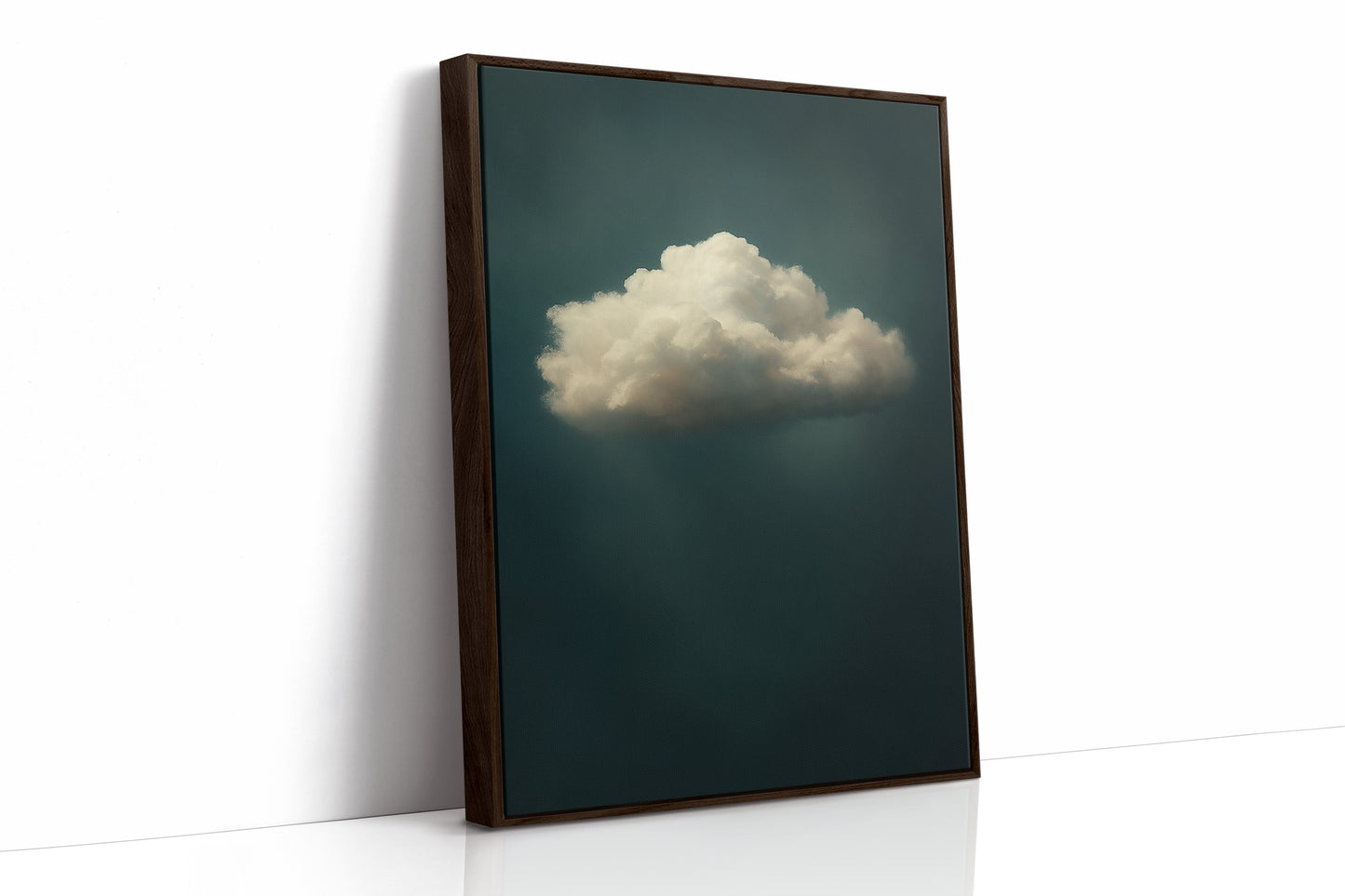 Solitary Cloud in Still Air