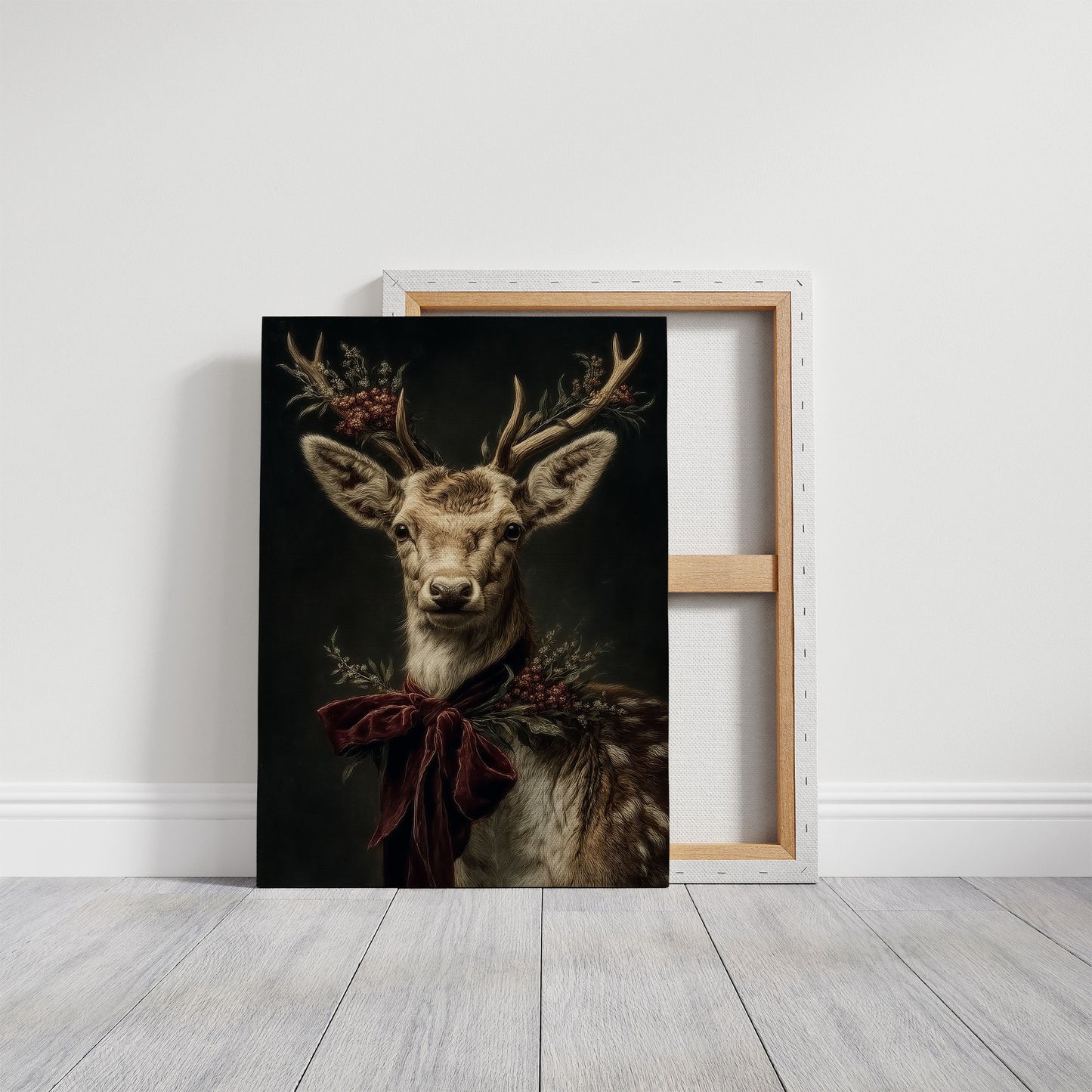 Noble Stag Brings Winter's Grace