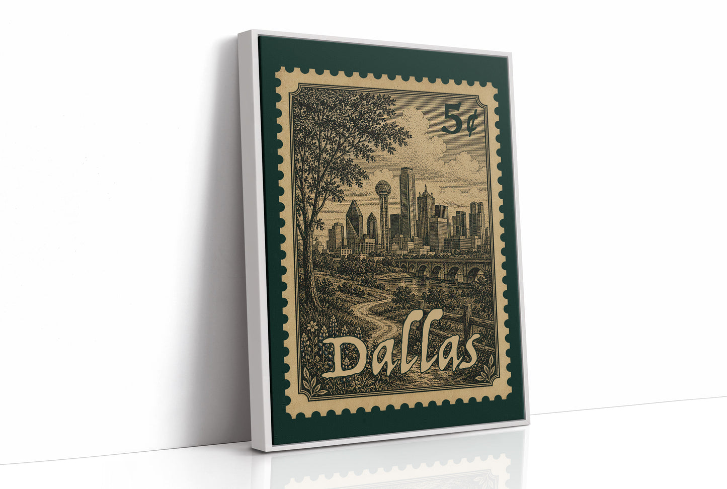 Dallas, Riverside Skyline