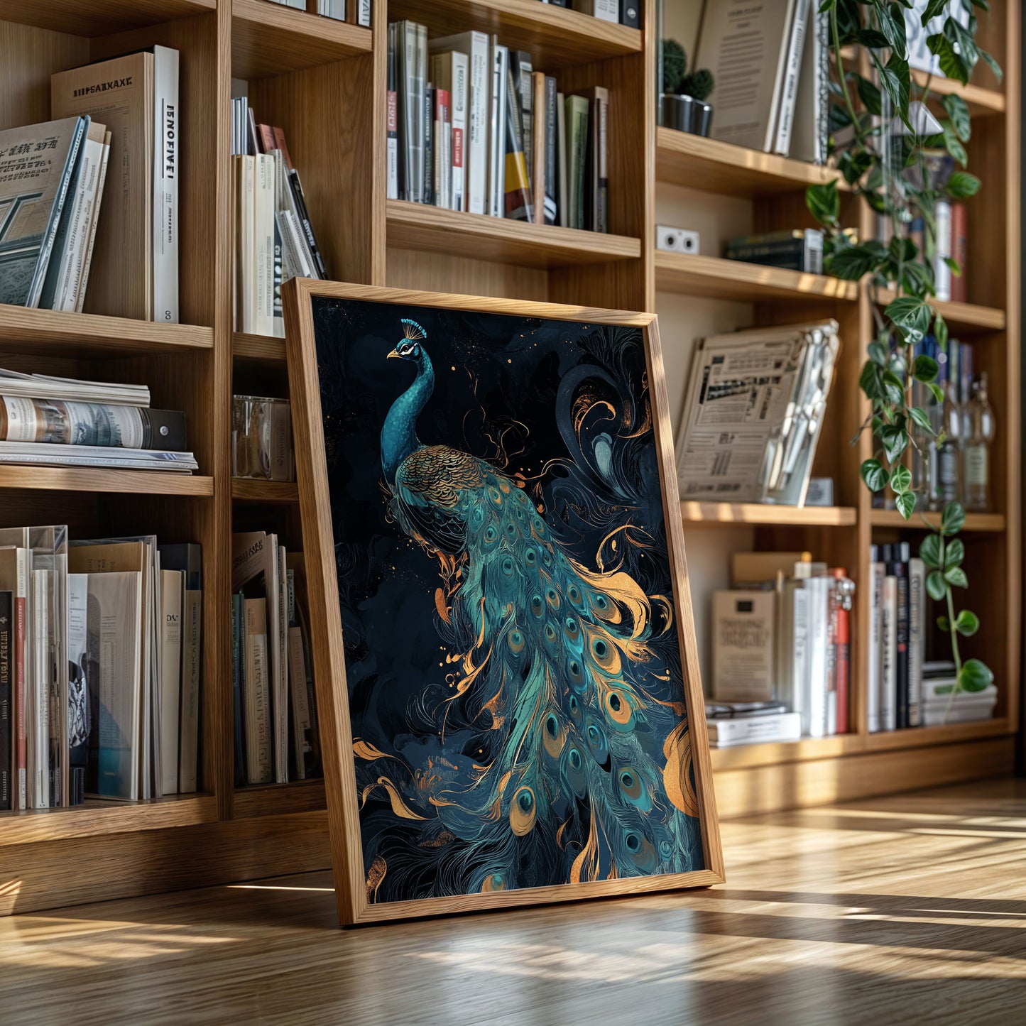 Embers in a Peacock's Wake