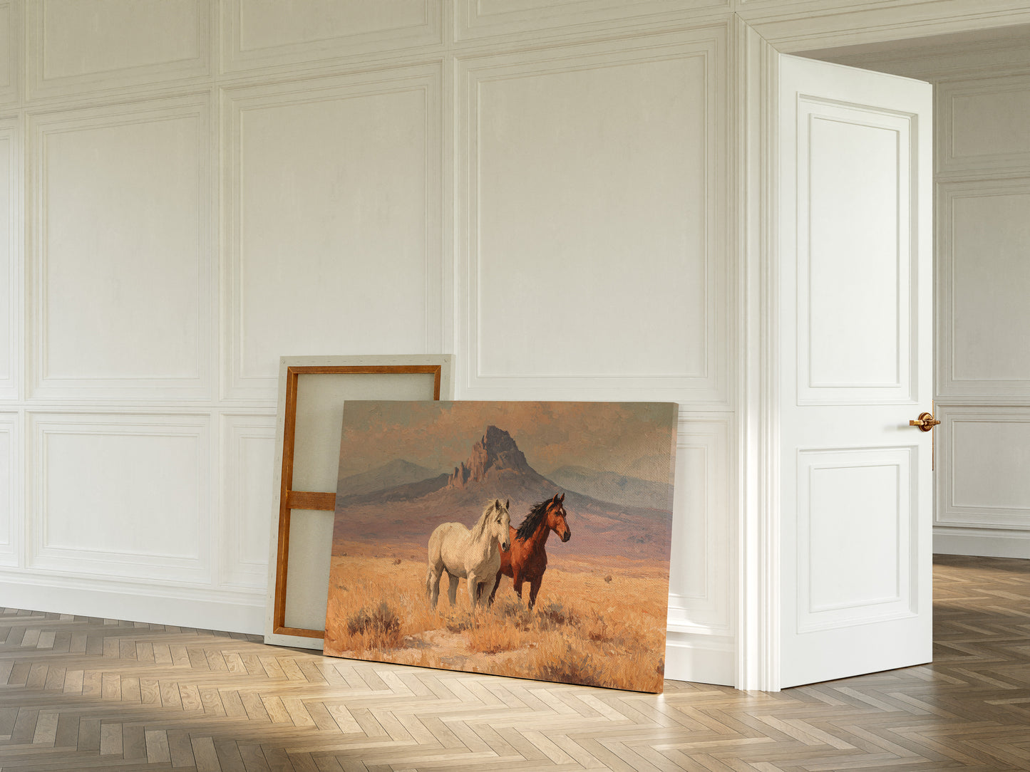 Wild Hearts Beneath Desert Peaks