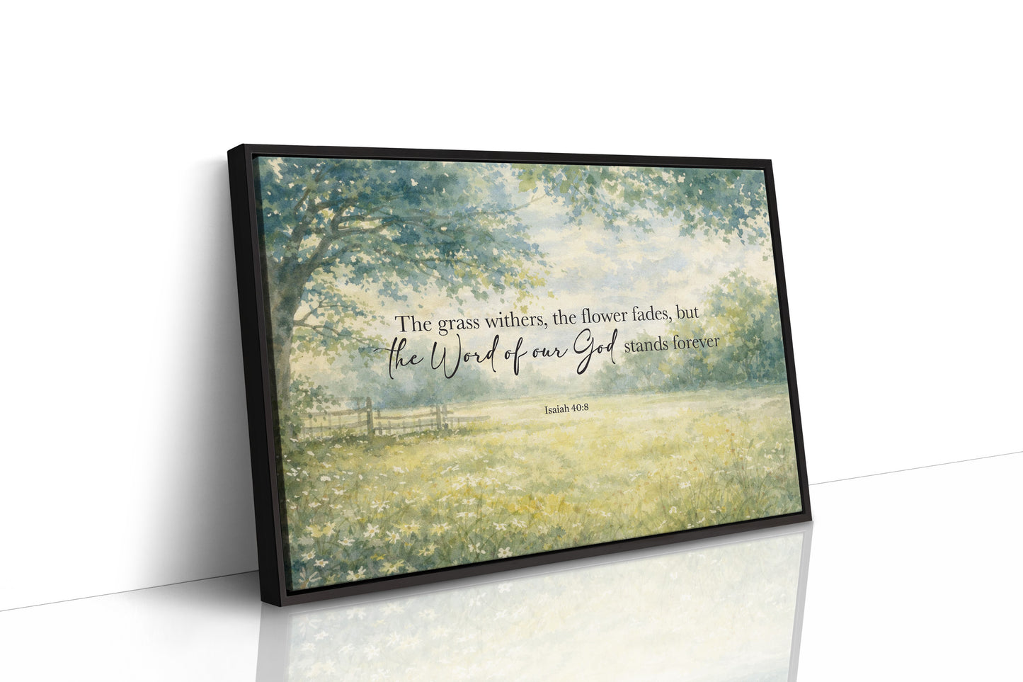 Eternal Promise Through Meadow's Whisper Isaiah 40:8