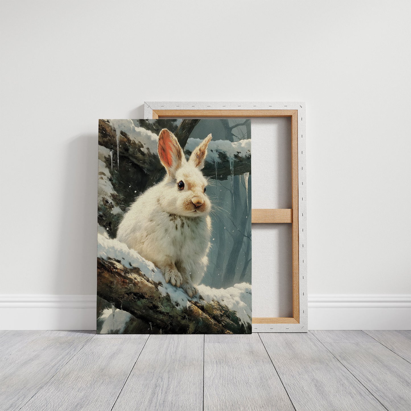 Snow Hare Brings Winter Magic