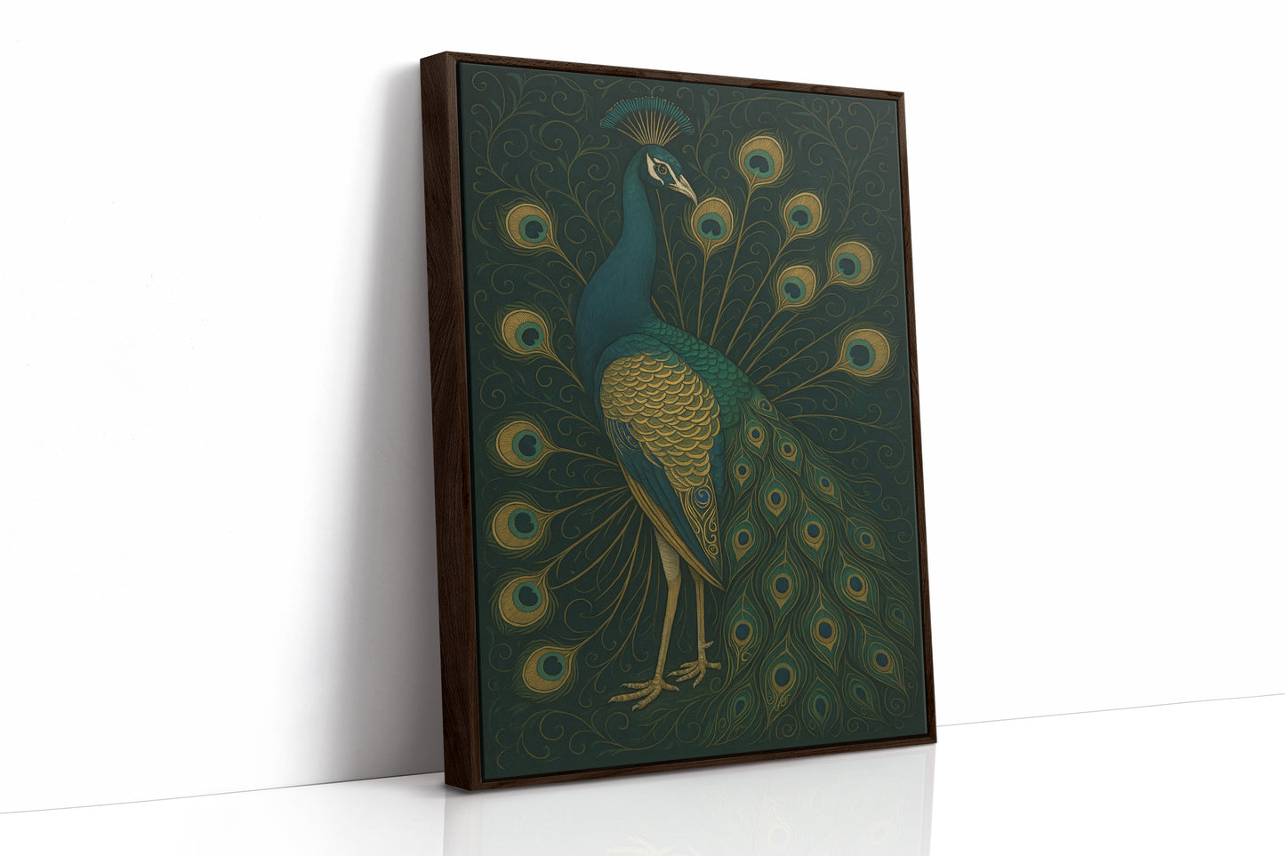 Regal Silence of the Golden Peacock