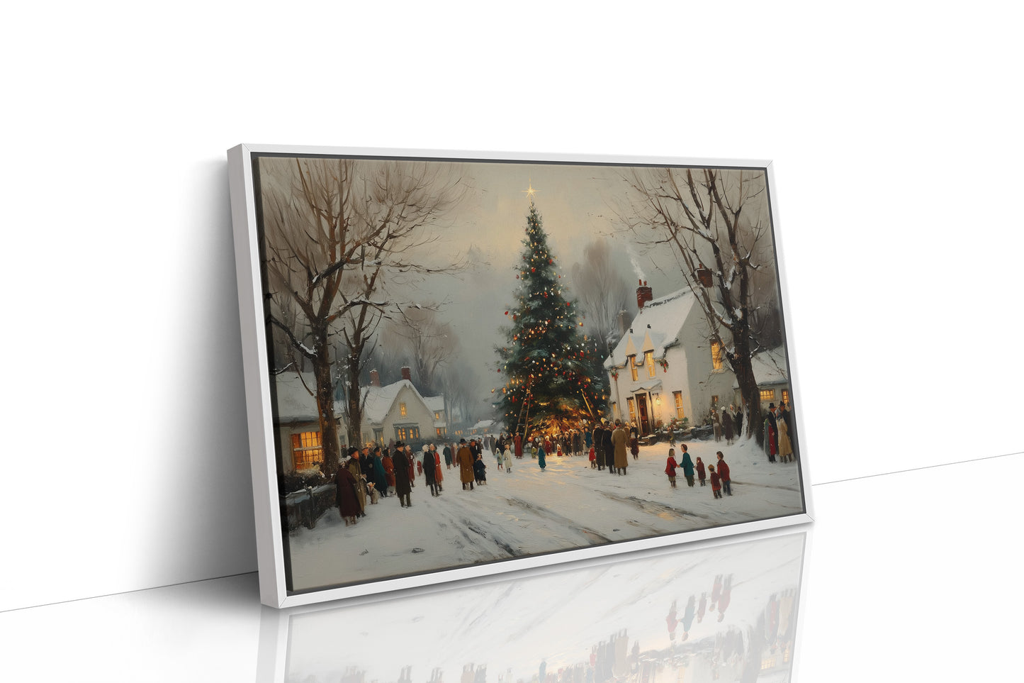 Village Square Glows With Winter Magic