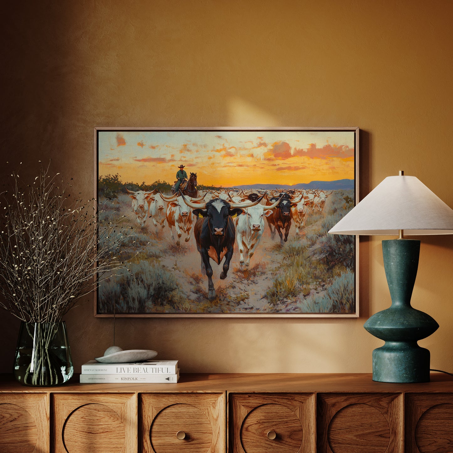 Longhorn Drive at Sunset