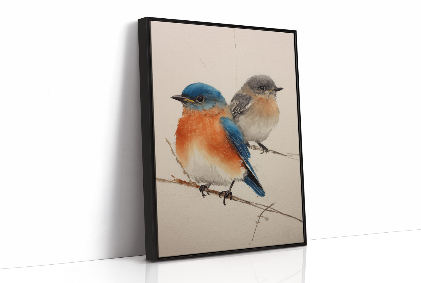 Feathered Companions in Gentle Repose