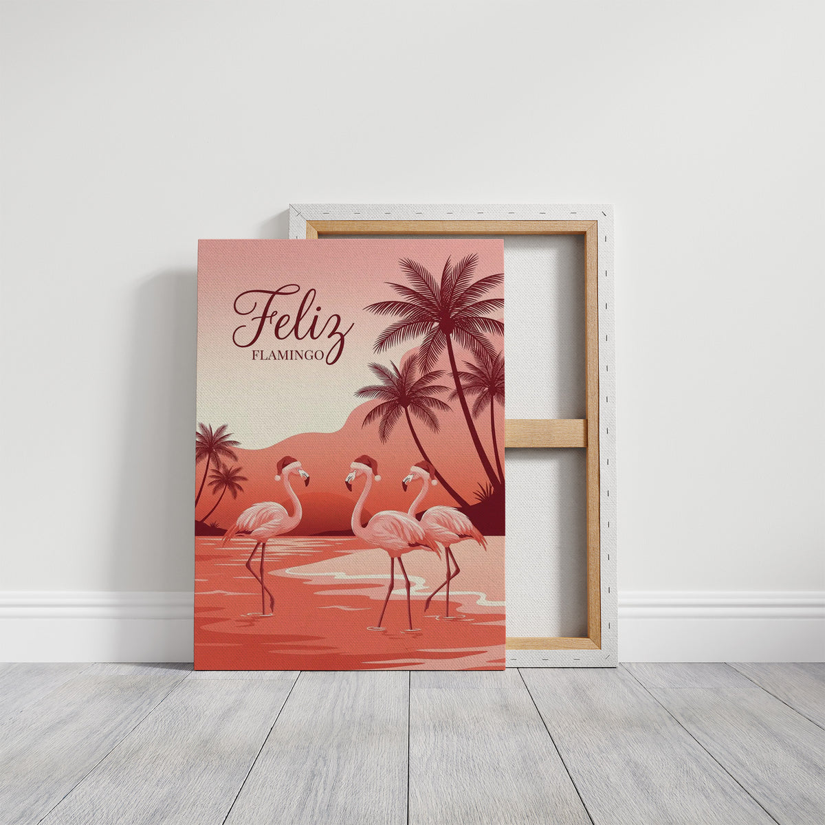 Three Flamingos, Zero Chill, All Festive