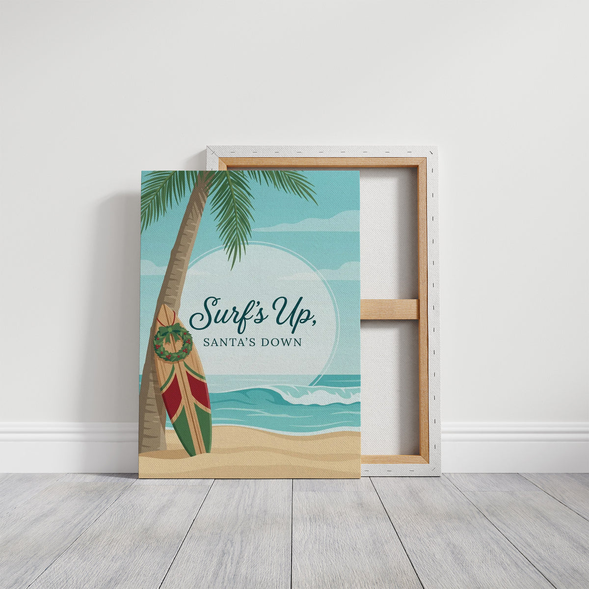 Hang Ten, Hang the Wreath
