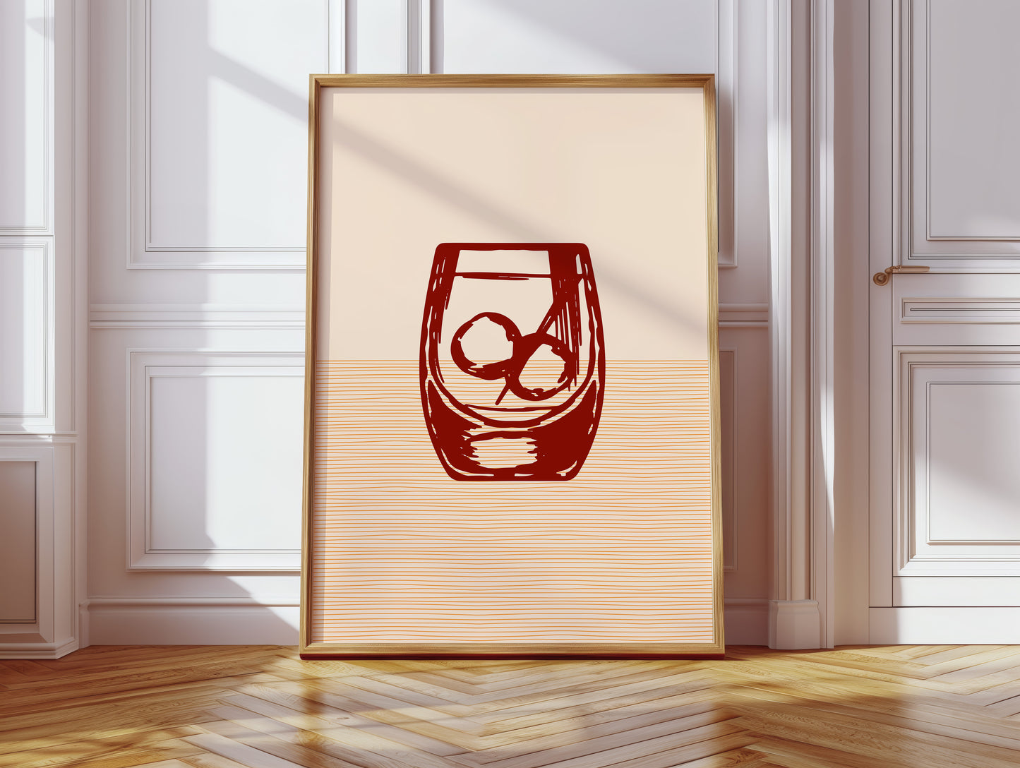 Burgundy Glass Holds Summer Secrets