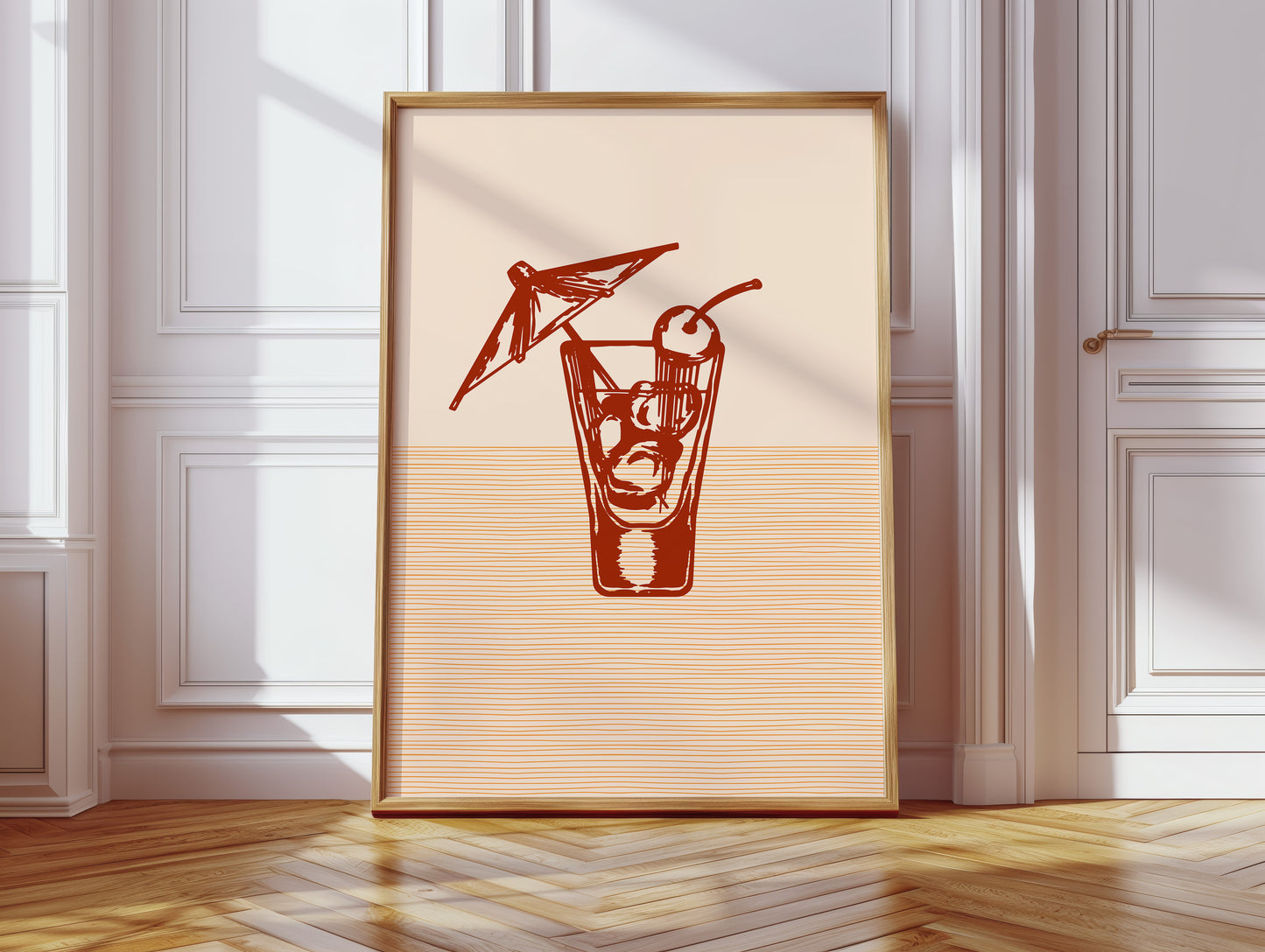 Poolside Cocktails Paint Summer Memories