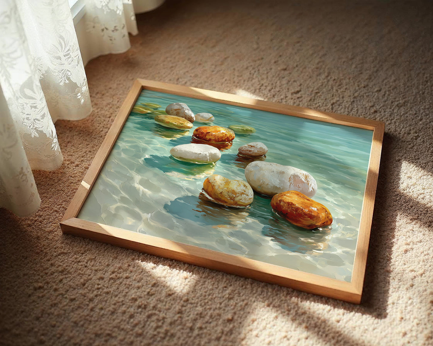 Stones Dance In Turquoise Waters