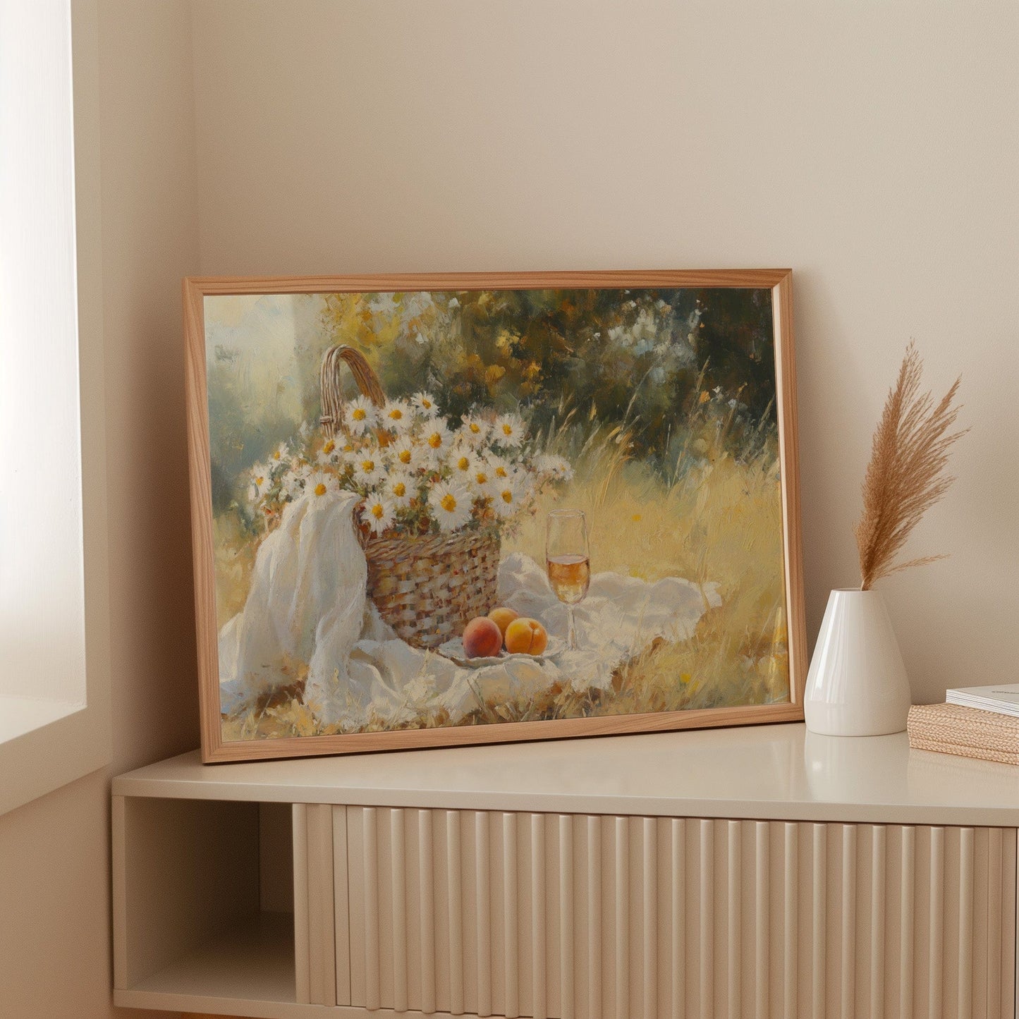 Summer Daisies And Golden Hours