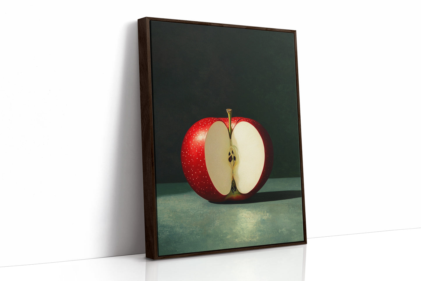 The Apple Divided in Stillness