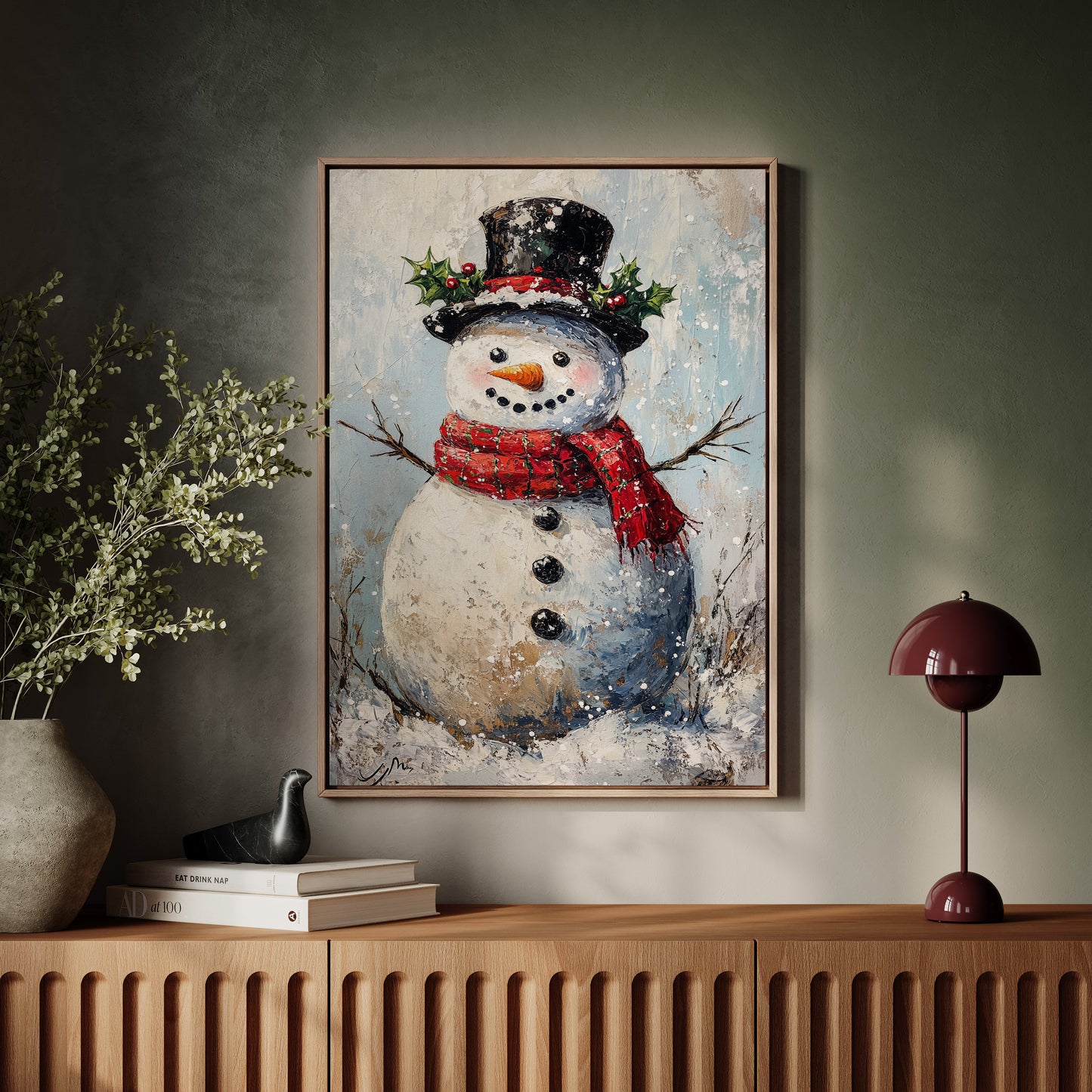 A Frosty Friend Awaits