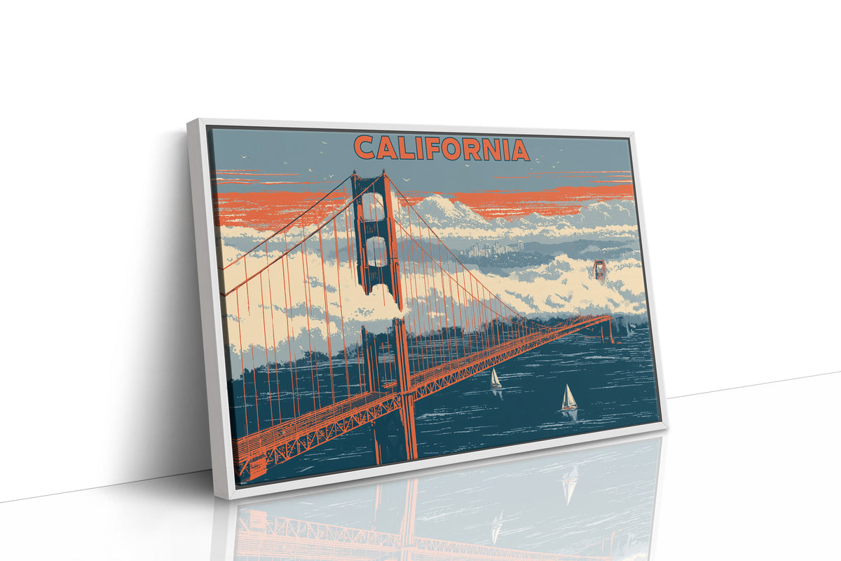 California Golden Gate Fog