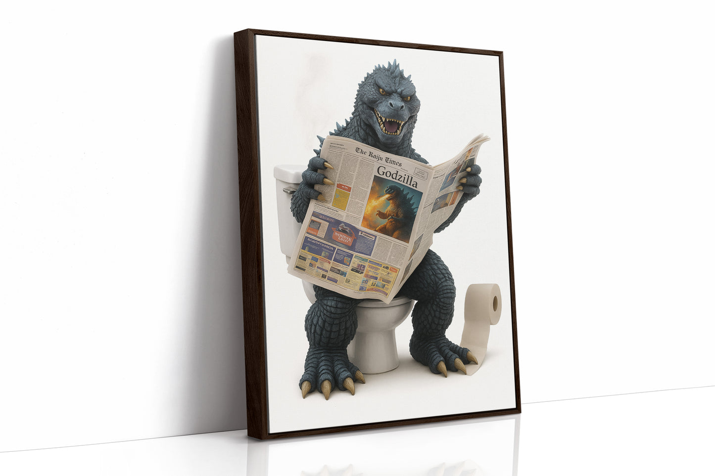 Godzilla on the Throne