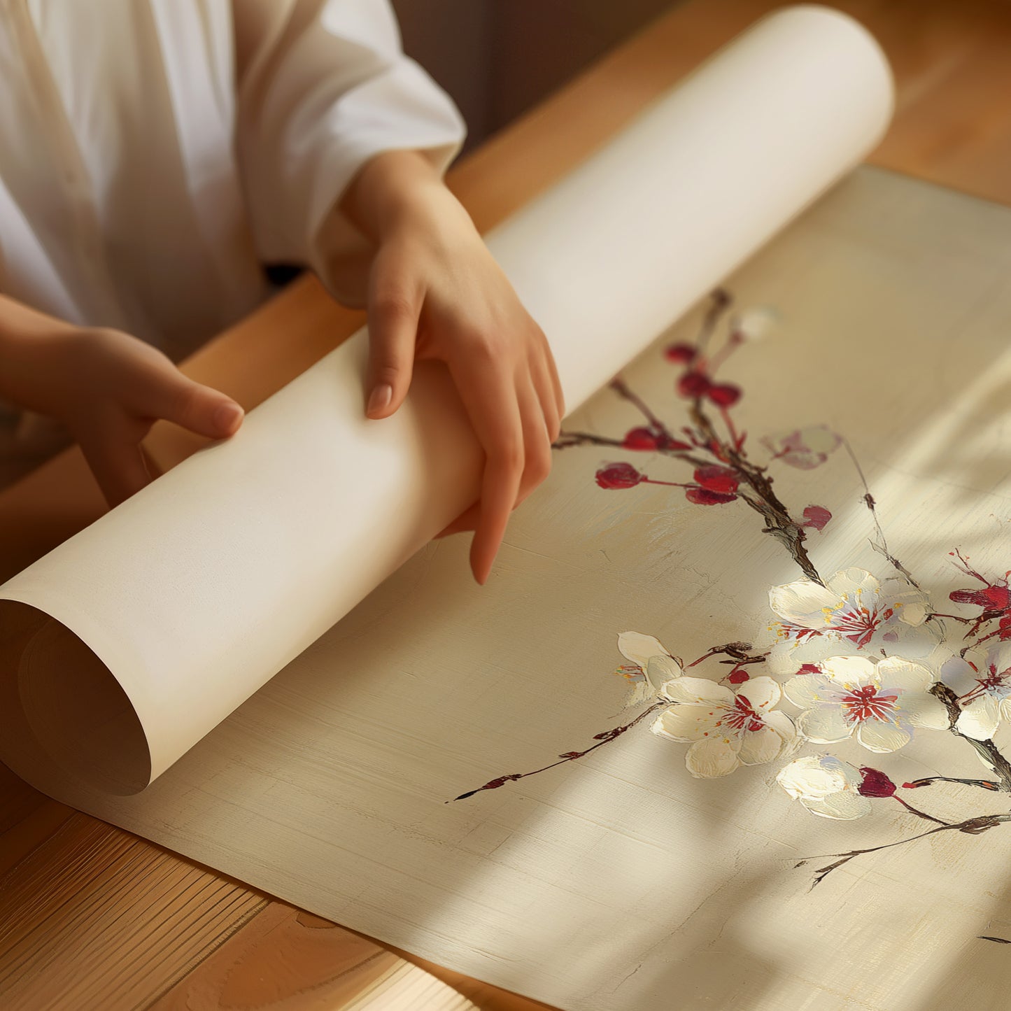 Cherry Blossoms Dance Through February