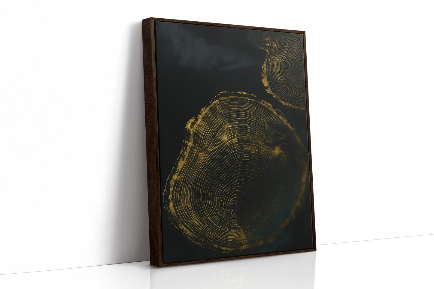 Shadow Rings in Gold