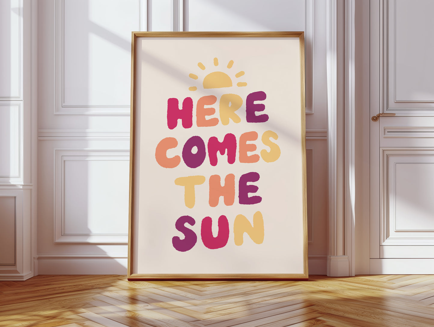 Sunrise Letters Sing Their Joy