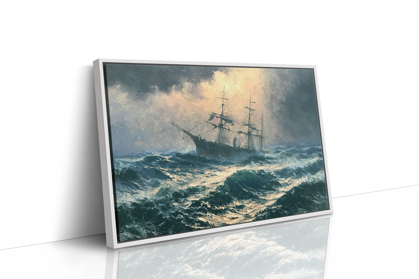 Tall Ship Against the Tempest