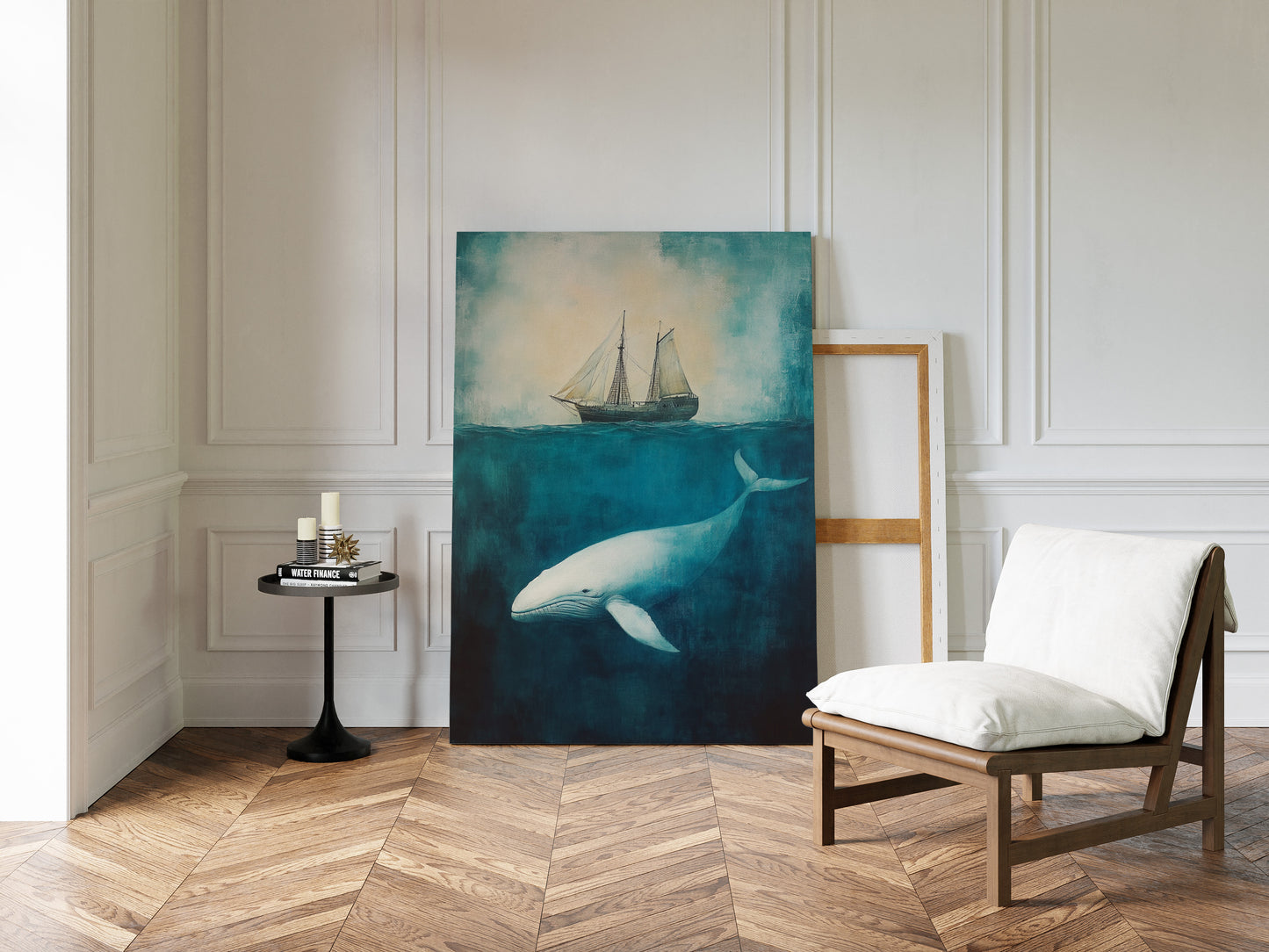 Deep Blue Silence and the Whale