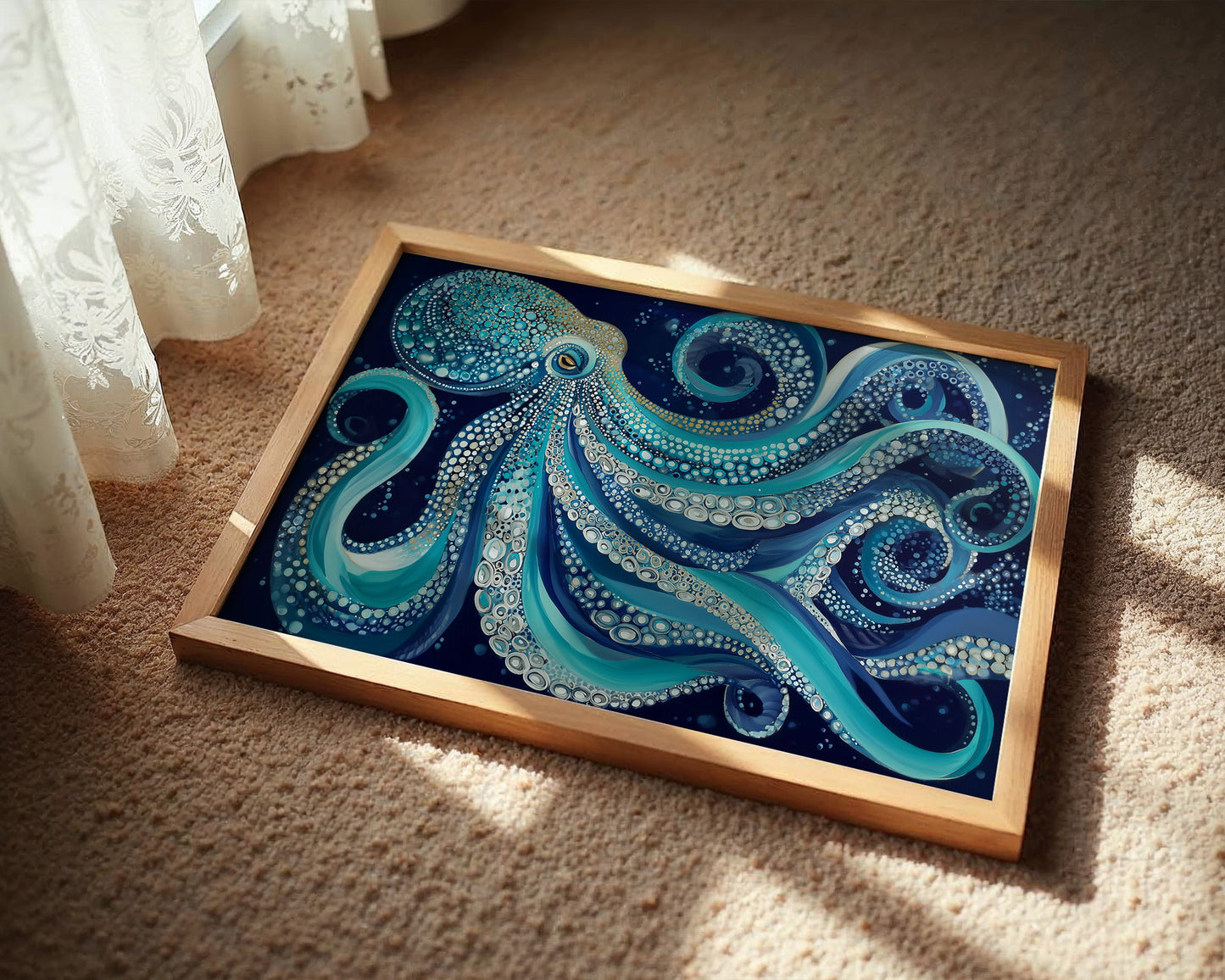 Ocean Secrets Dance In Moonlight