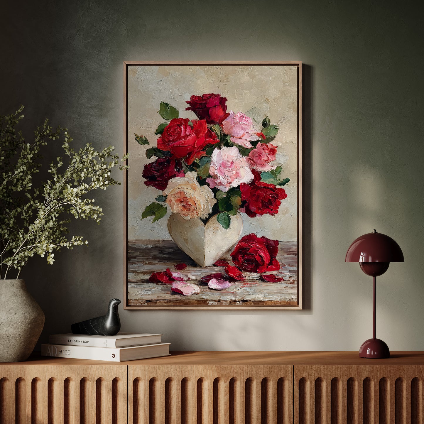 Hearts Bloom in Silent Elegance