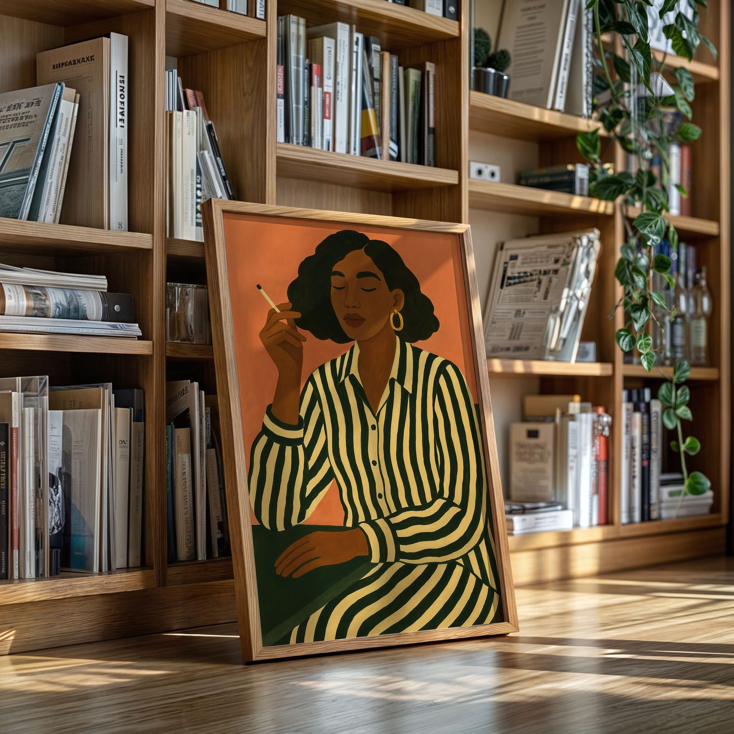 Striped Silence and Golden Hoop