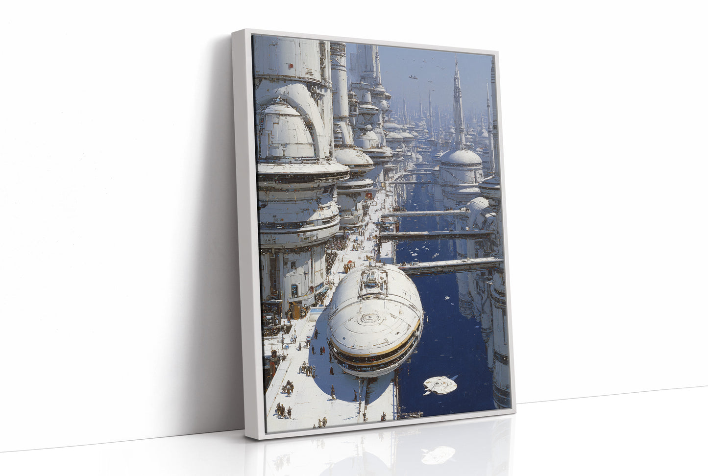 Market Day on the White Planet