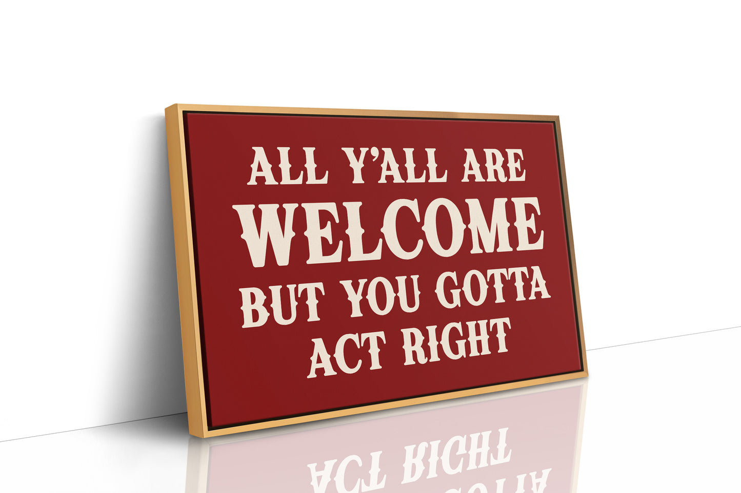 The House Rules Are Simple