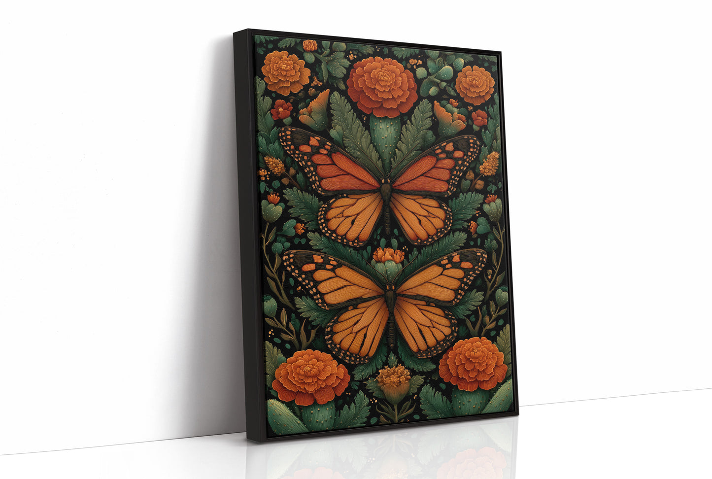 Monarchs in Midnight Garden