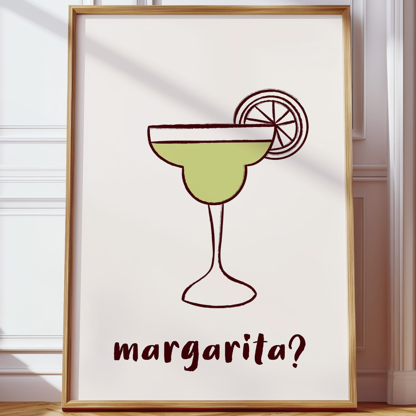 Lime Light Dances Through Glass