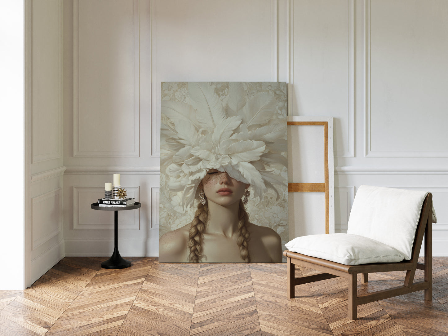 Whispers of Ivory Feathers